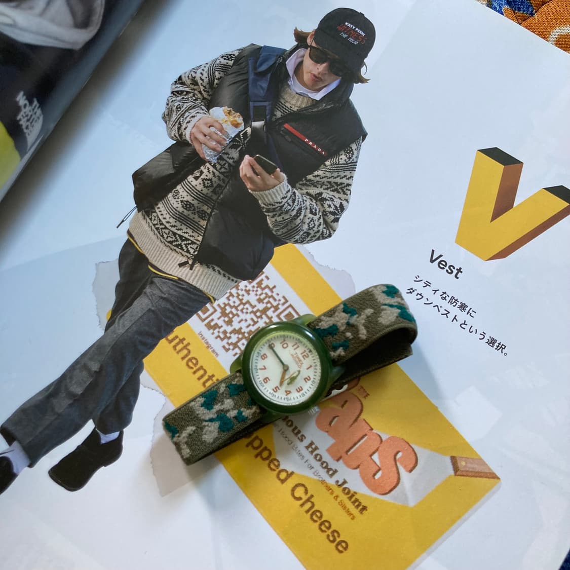 Timex 타이맥스 밀리터리 카모플라쥬 밴딩 팔찌 스트랩 손목시계 상품이미지1