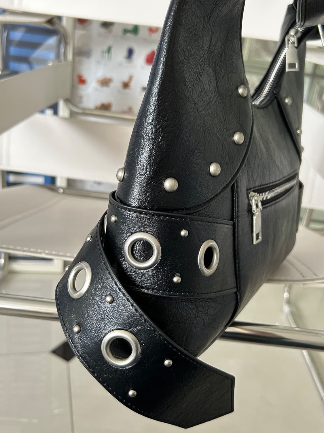 Studs belt bag 상품이미지3