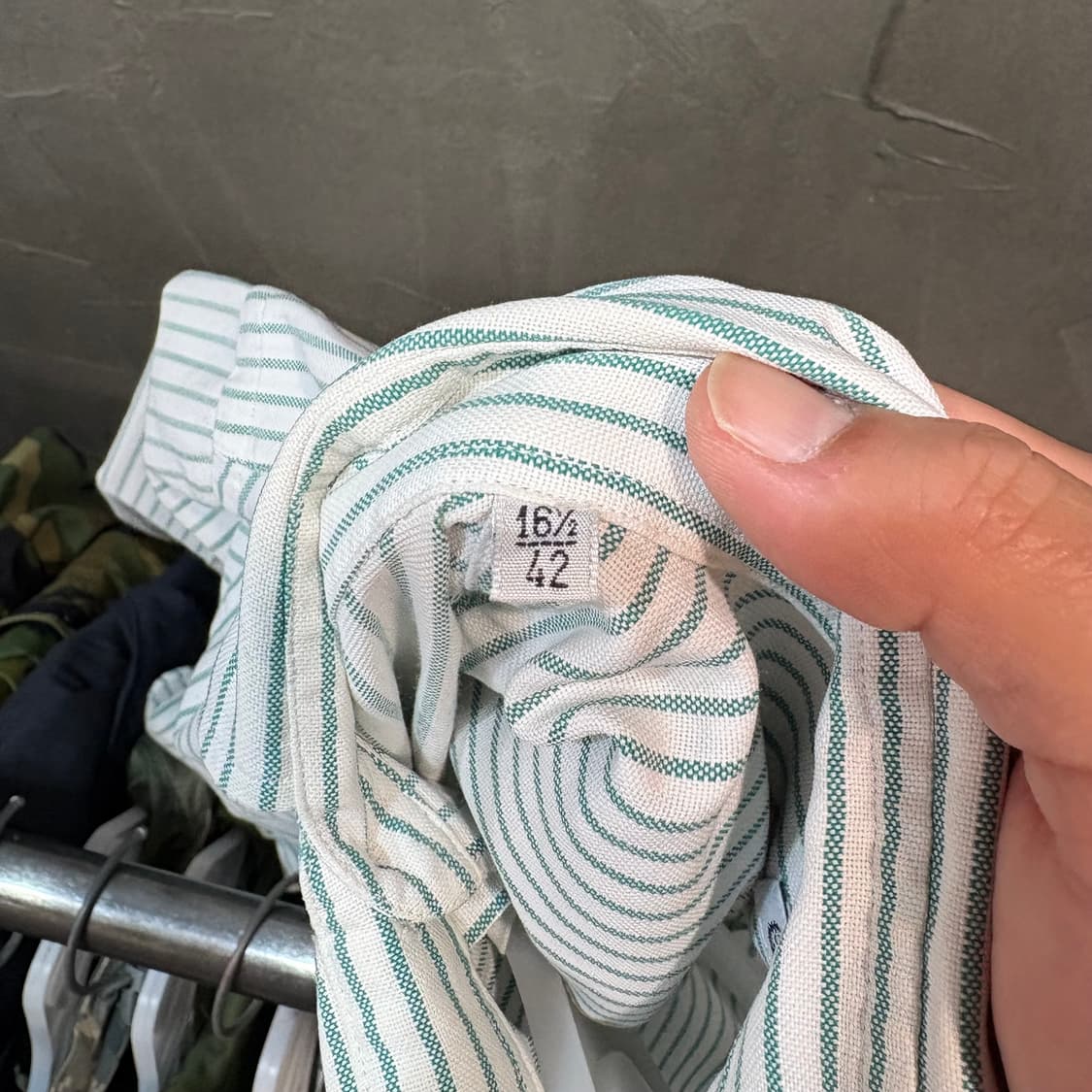 [46] Loropiana 로로피아나 스트라이프 셔츠 상품이미지7