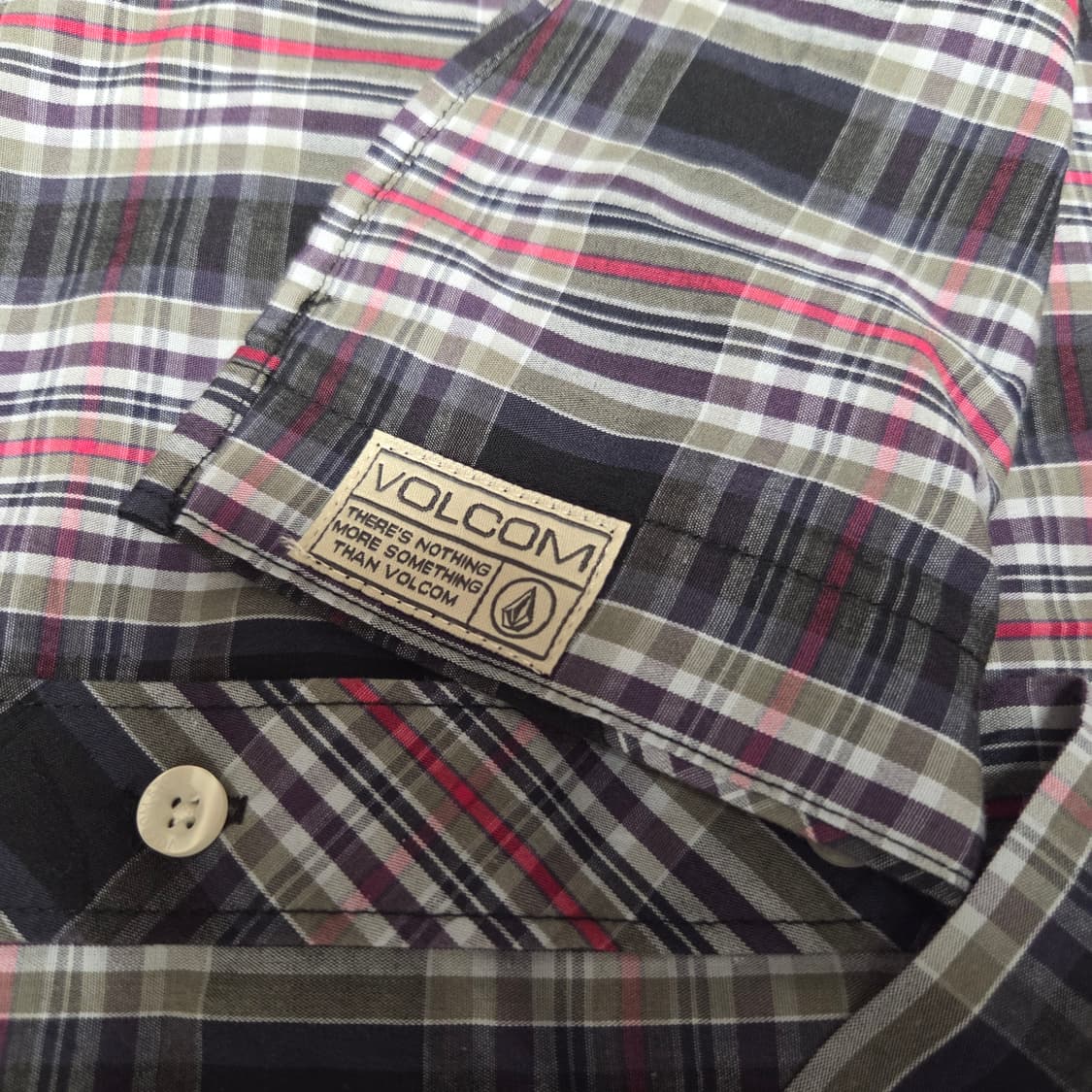 Volcom 볼컴 아메리칸 체크 셔츠 L(100) 상품이미지7