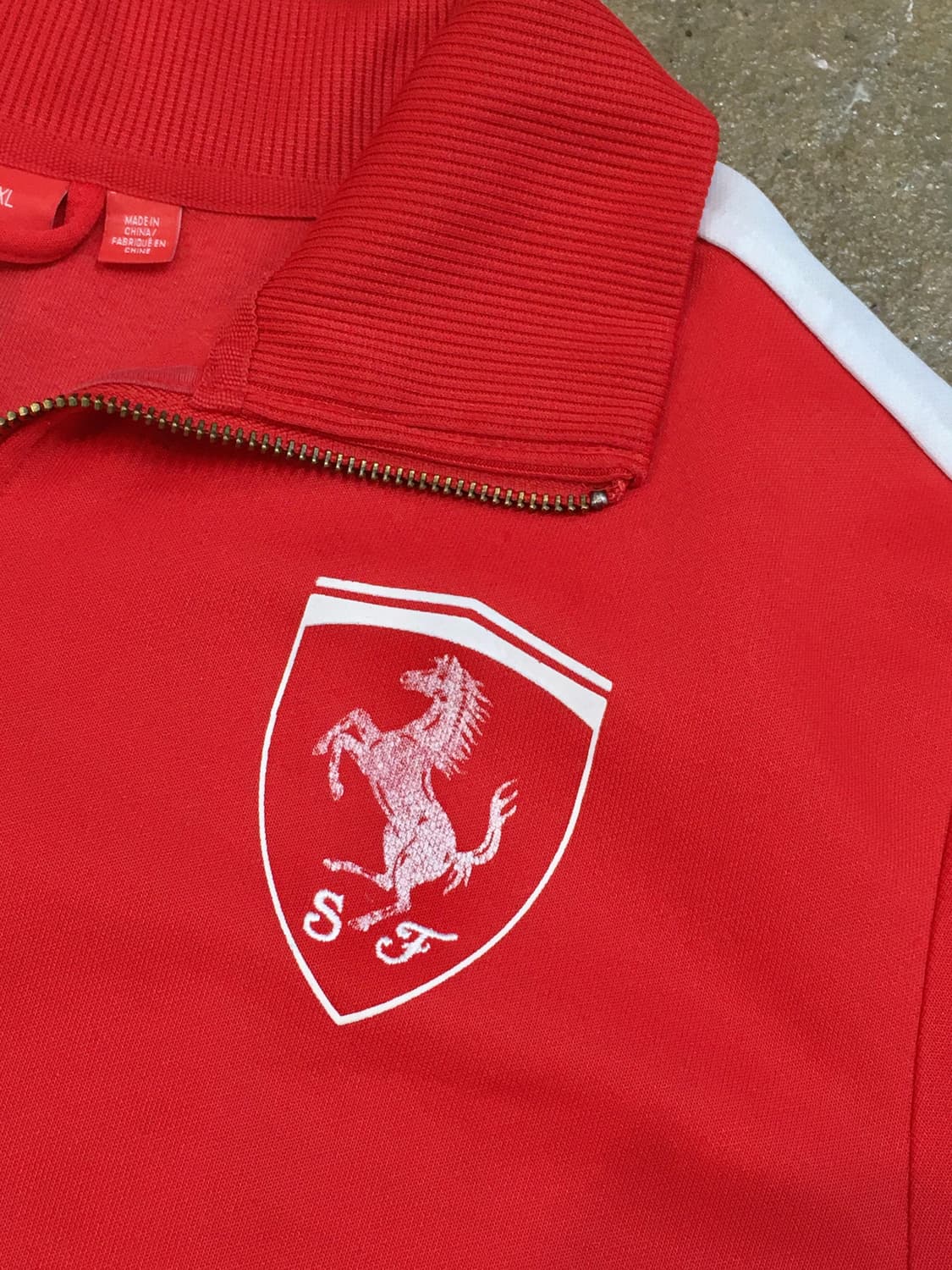 푸마 페라리 올드스쿨 져지 레드 XL 상품이미지7