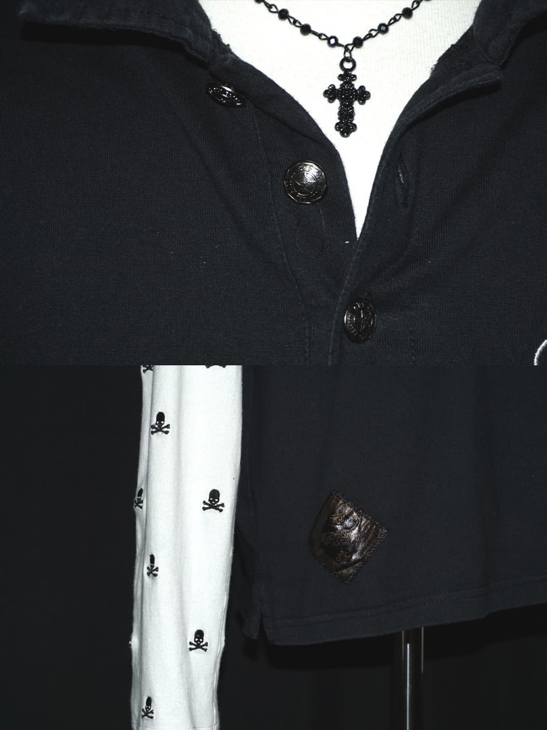 (CDS) punk layered long sleeve  상품이미지5