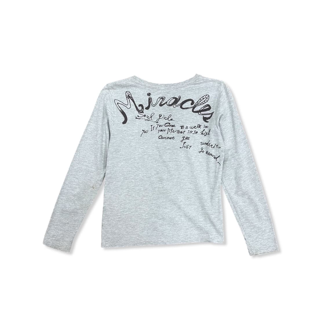 Curly hair fur docking drawing top 상품이미지4