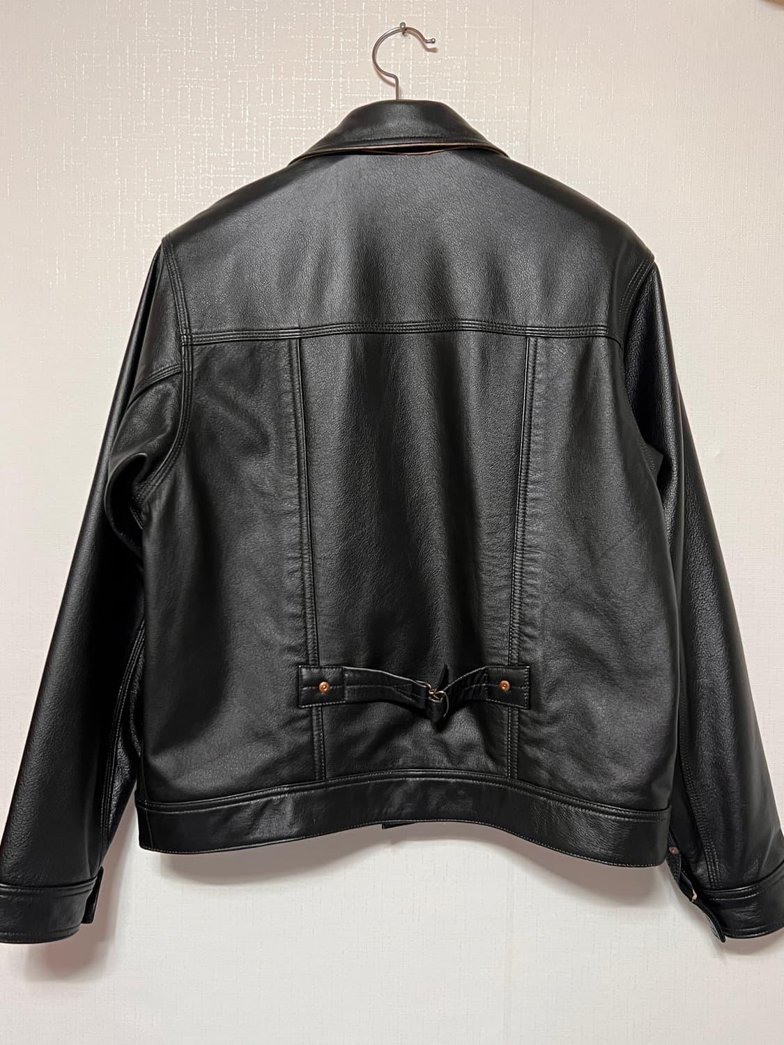 리 레더 자켓 40 / 카우보이 가죽 트러커 웨스턴 rrl 더블알엘 상품이미지2