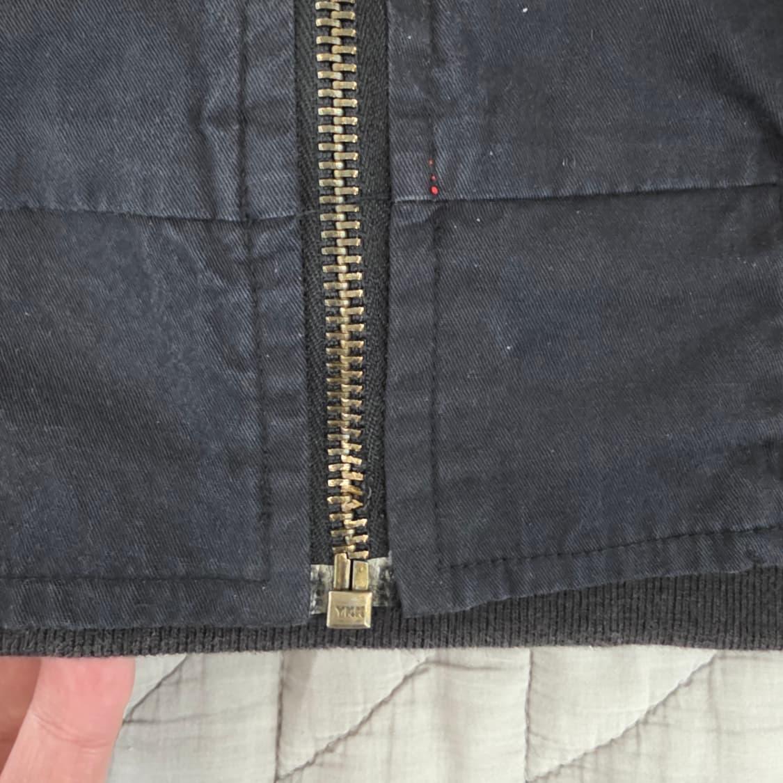 [XL] 90s 빈티지 말보로 리버시블 봄버 자켓 블랙/레드 투톤 상품이미지5