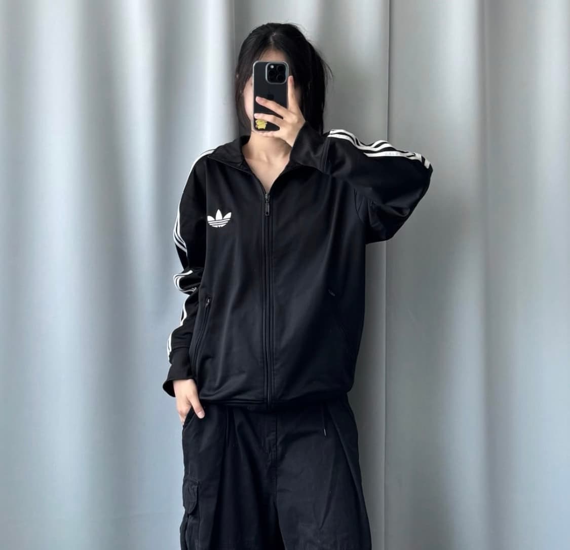 아디다스 구 파이어버드 블랙 져지 xxl 상품이미지3