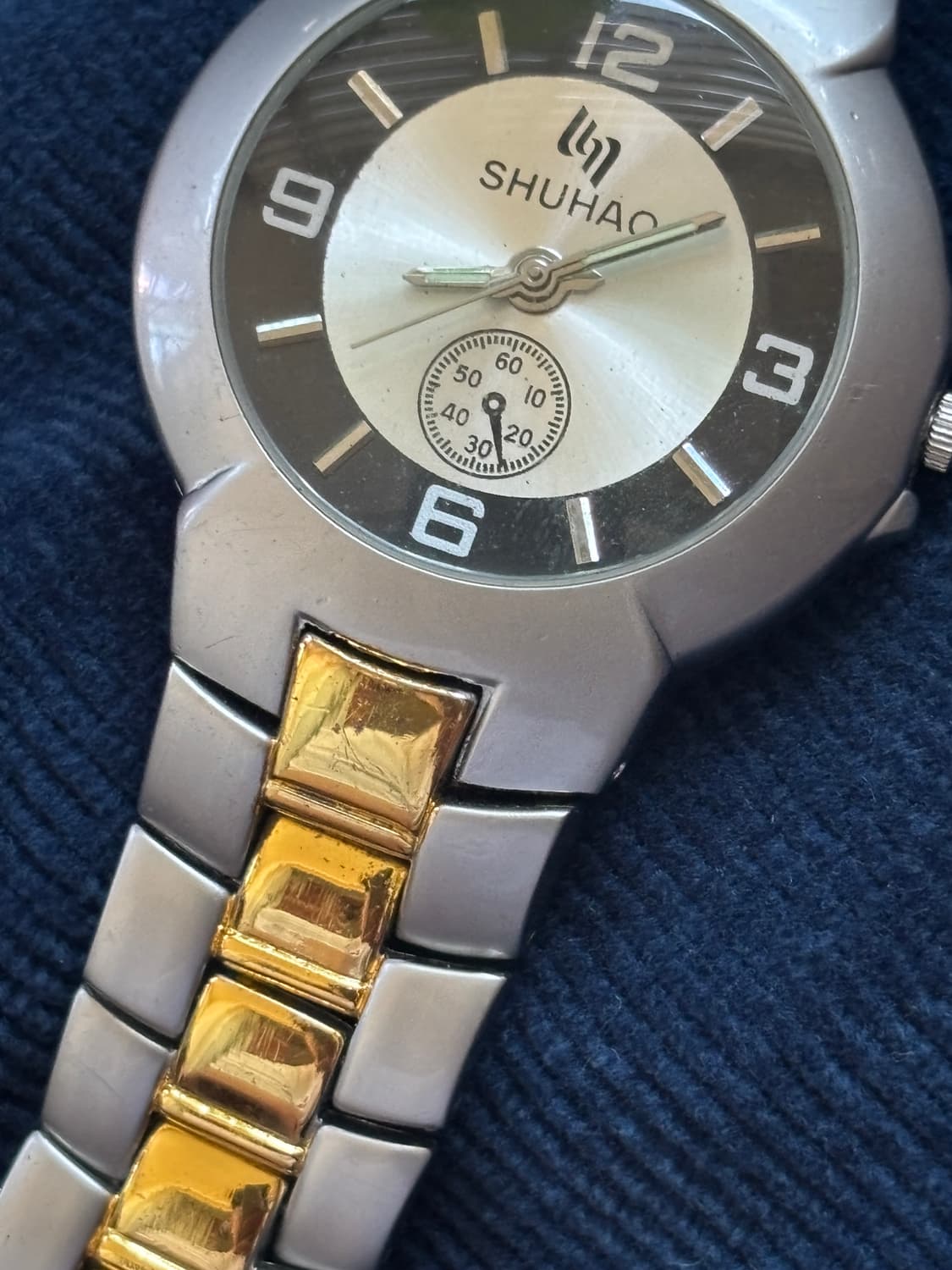 vintage shuhao metal combo watch 상품이미지3
