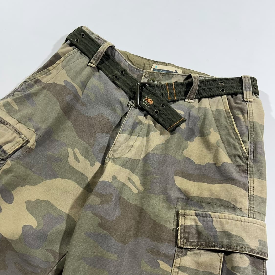 [HCO] HCO1922 밀리터리 카모플라쥬 카고 하프팬츠 상품이미지3