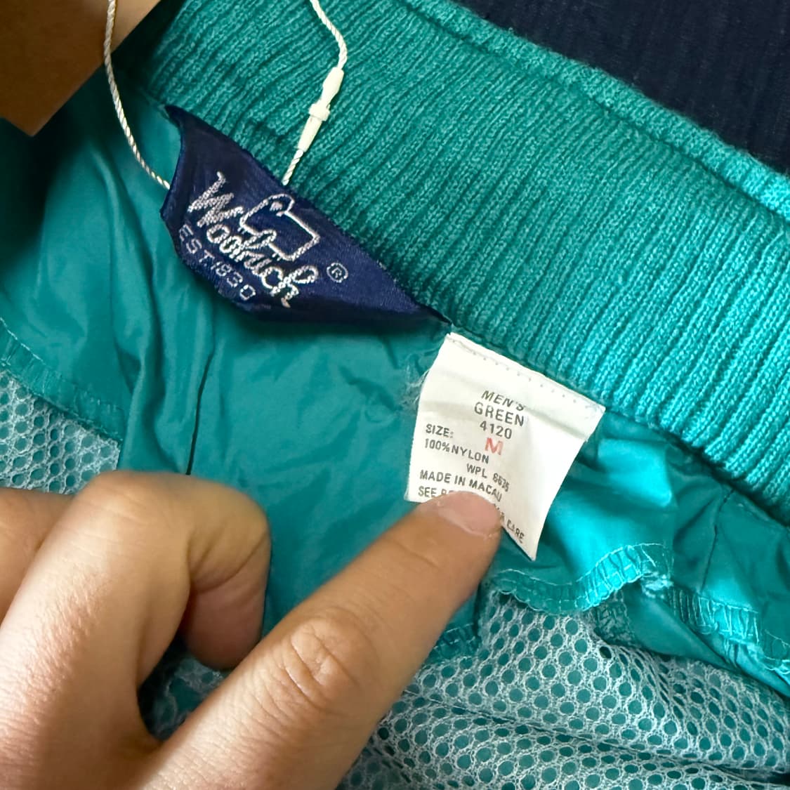 80's 울리치 나일론 자켓 M 상품이미지5