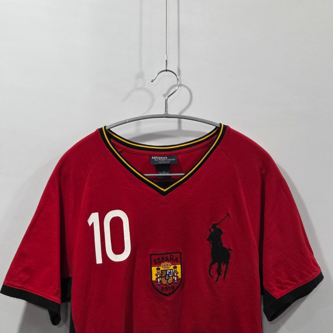 폴로랄프로렌 빅포니 스페인 유니폼 반팔티 M 상품이미지2