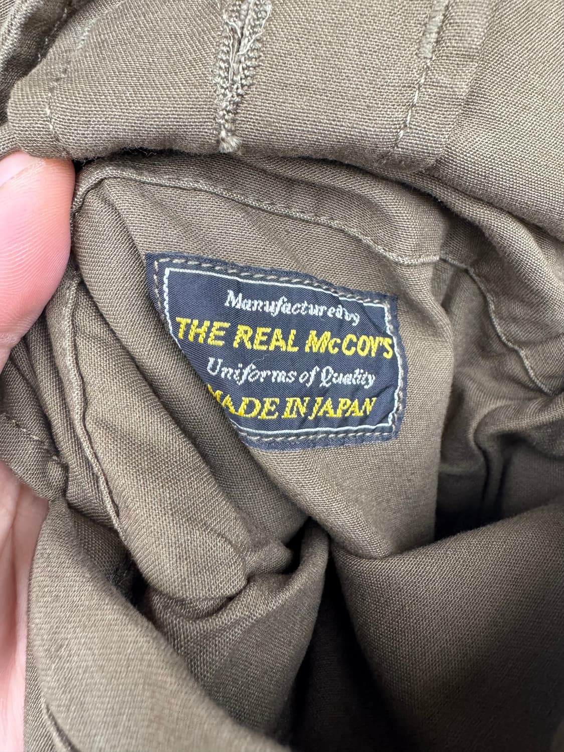 리얼멕코이 m-1943 m43 필드 자켓 미군 상품이미지6