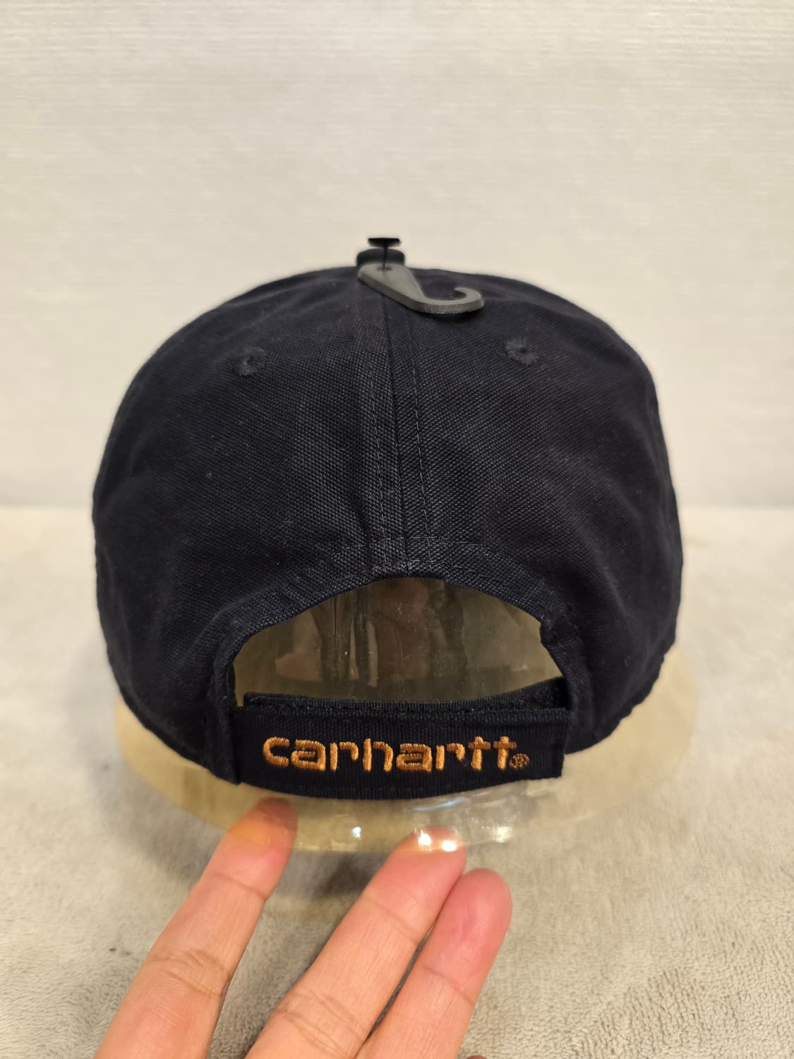 새상품)  칼하트 오데사 블랙 볼캡 모자 상품이미지4