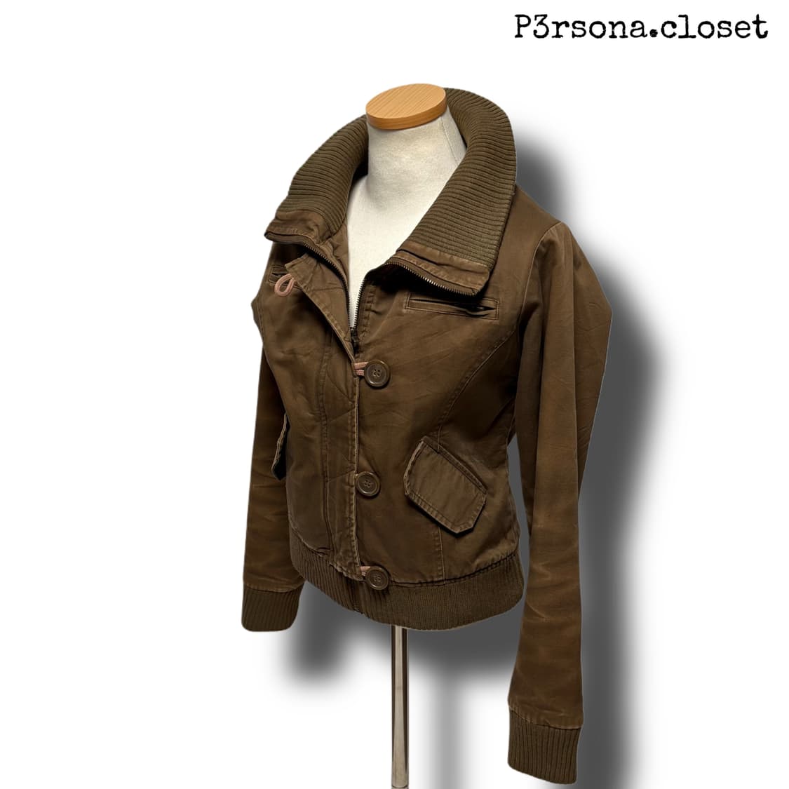 Lipstar crop high neck jacket 상품이미지8