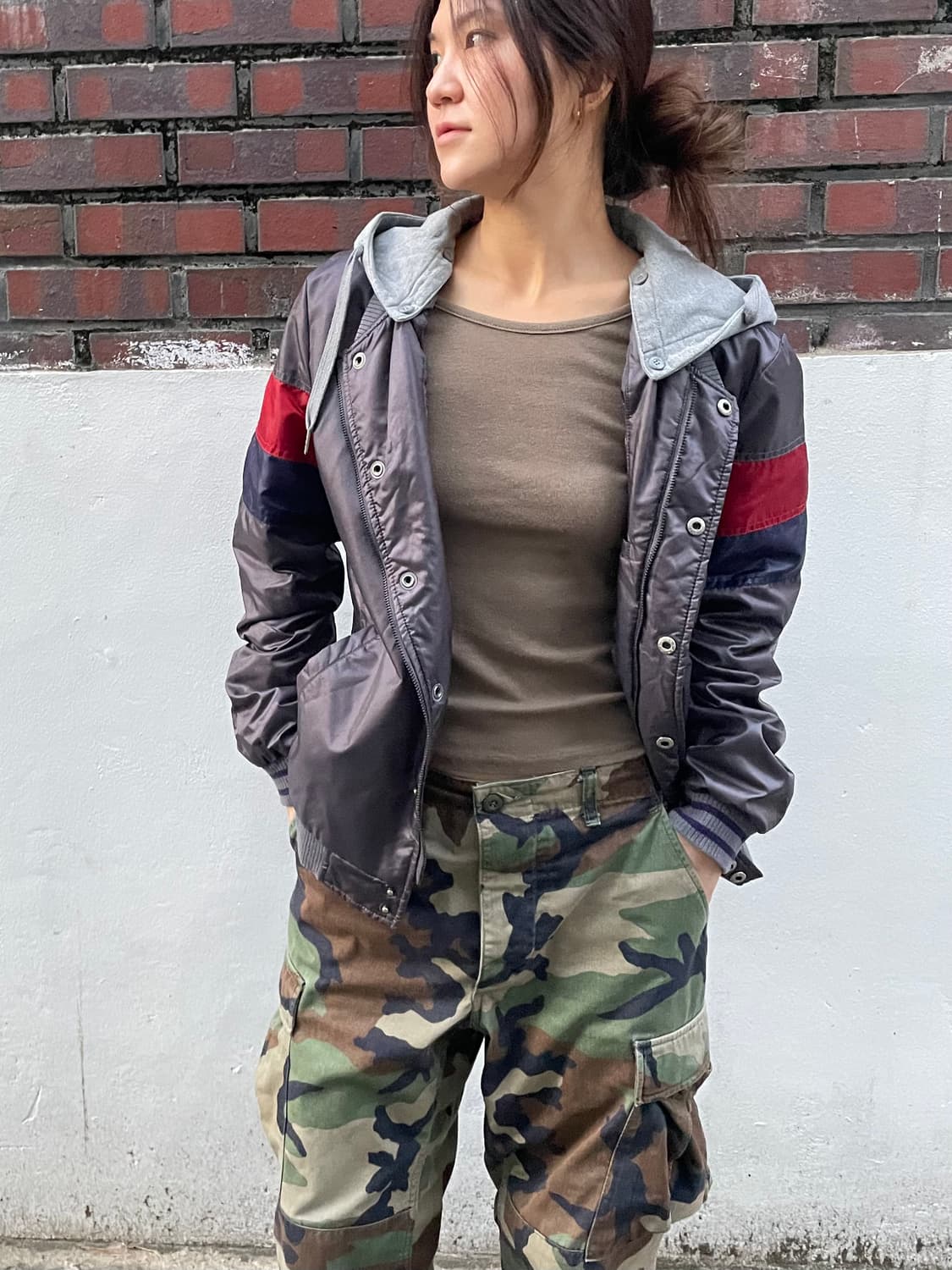 MLB 2way hooded stadium jacket 엠엘비 후드 자켓 상품이미지9