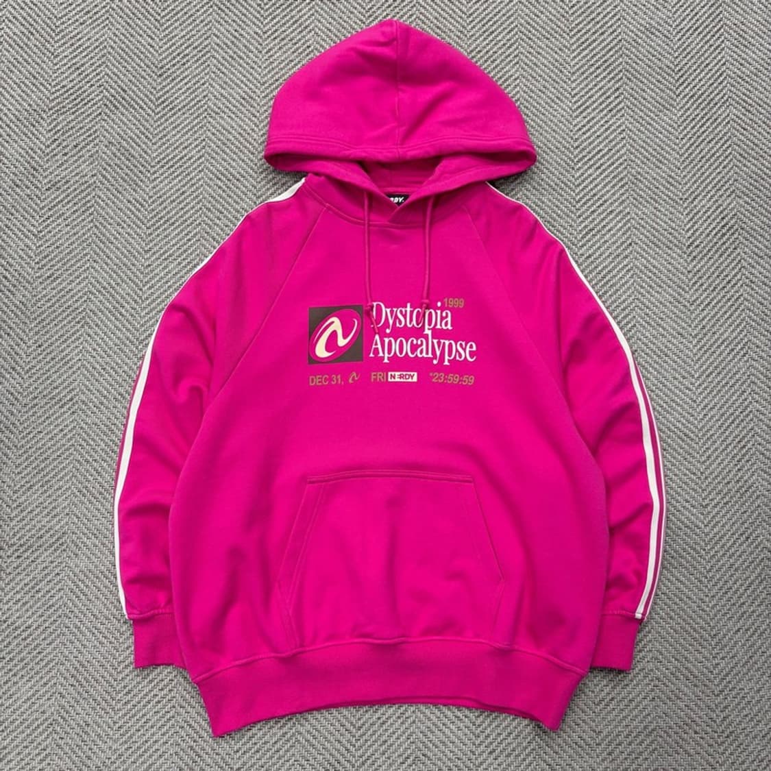 널디 디스토피아 그래픽 후드티 v2797 상품이미지1