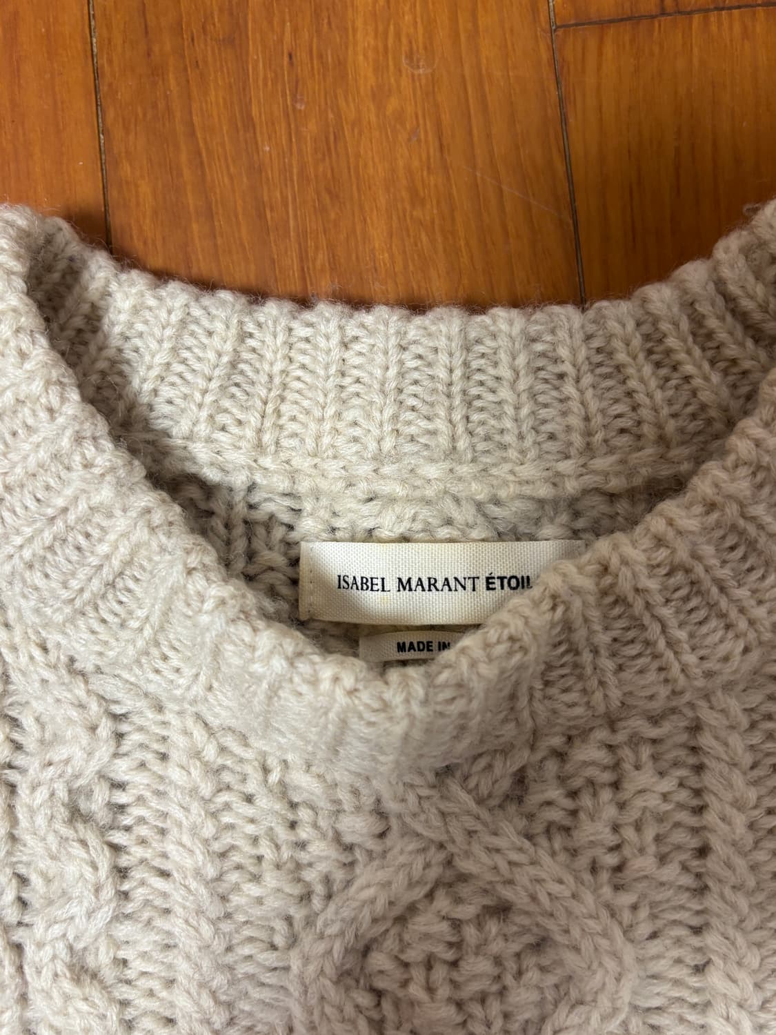 이자벨마랑 꽈베기 니트 스웨터 상품이미지2