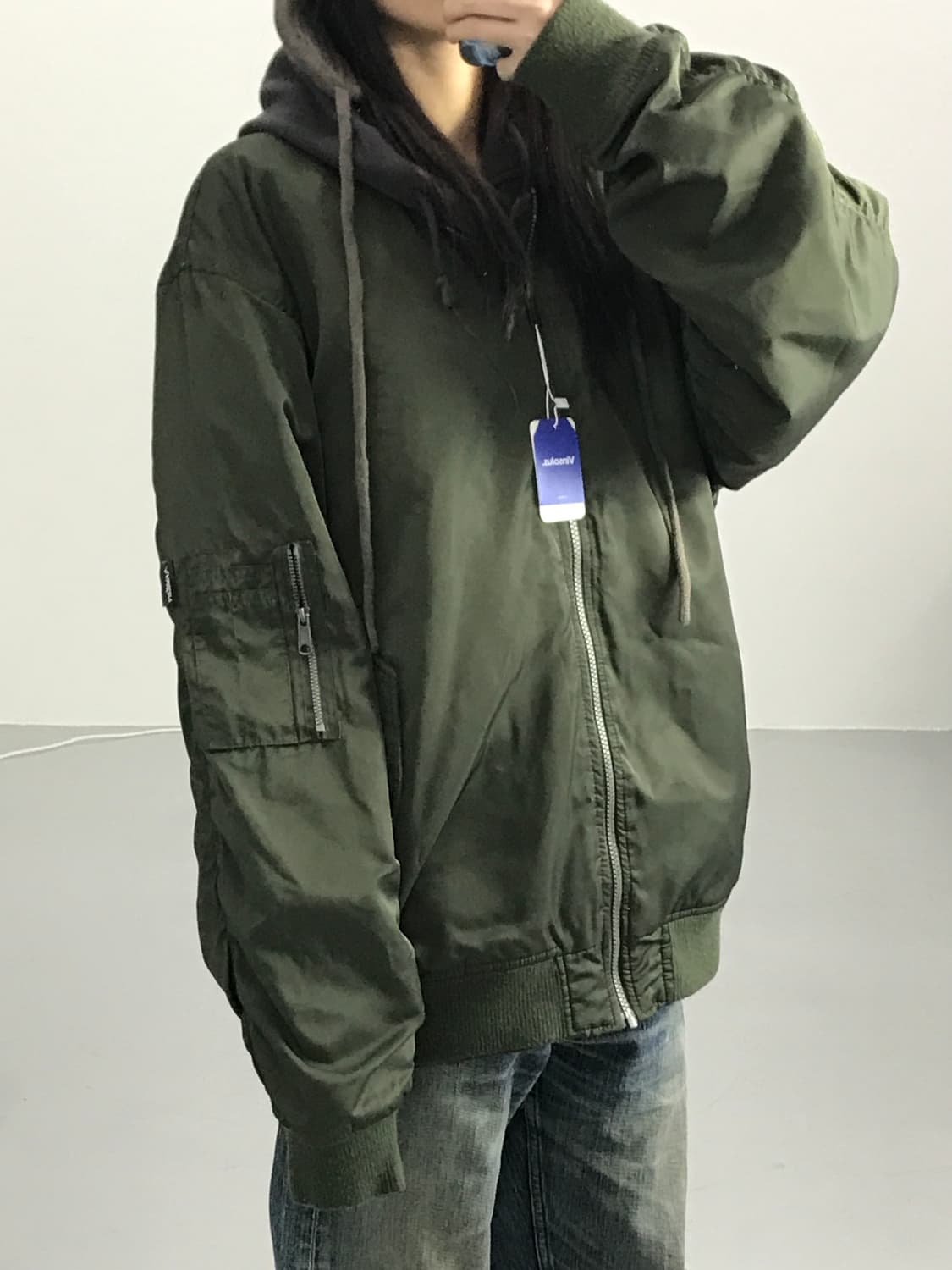 FieldCore MA-1 패딩 블루종 상품이미지2