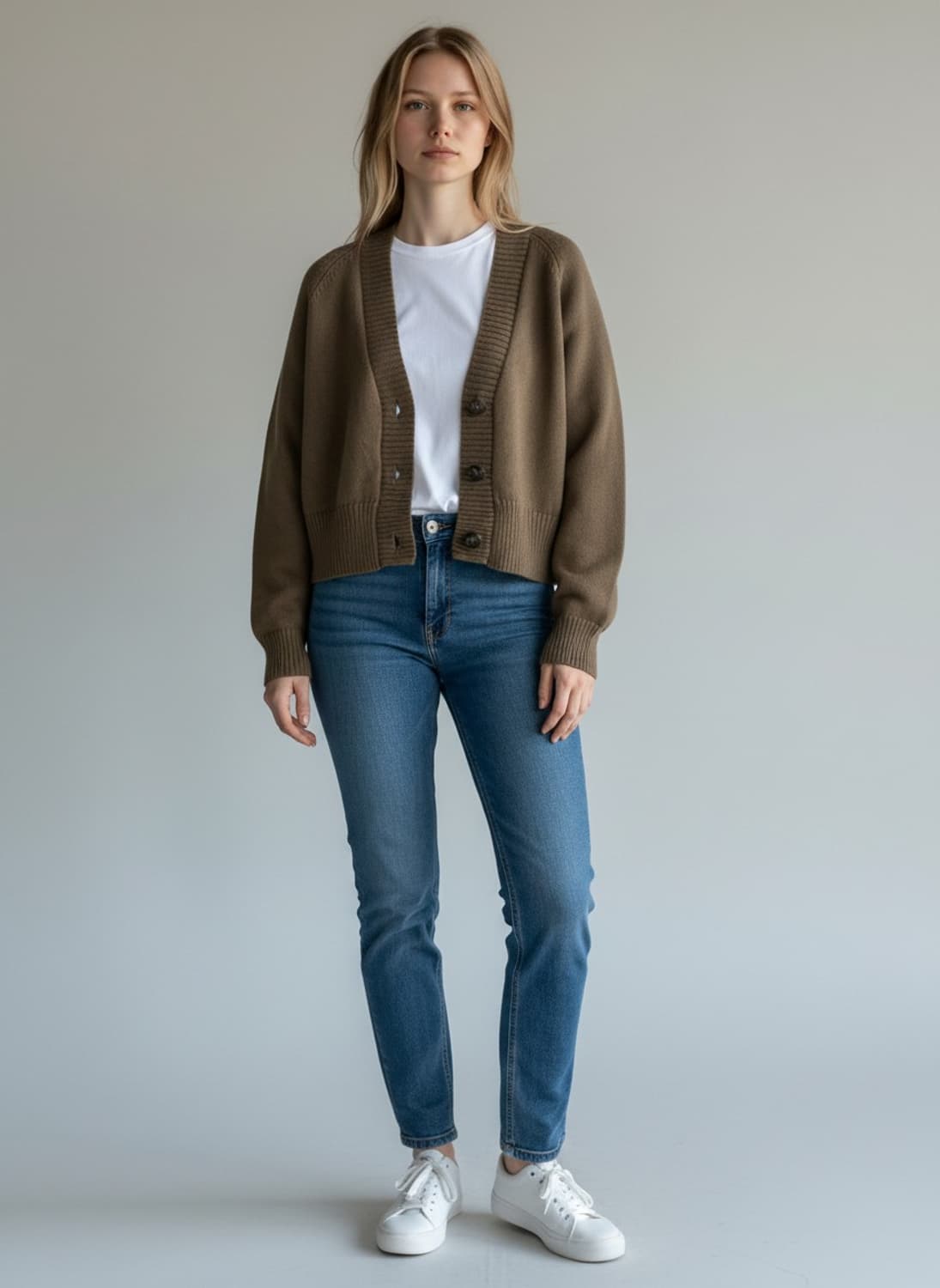 마시모두띠 크롭 니트 가디건 XS 상품이미지2