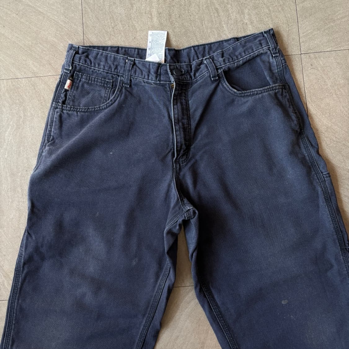 Carhartt FR Original navy cago pants 상품이미지6
