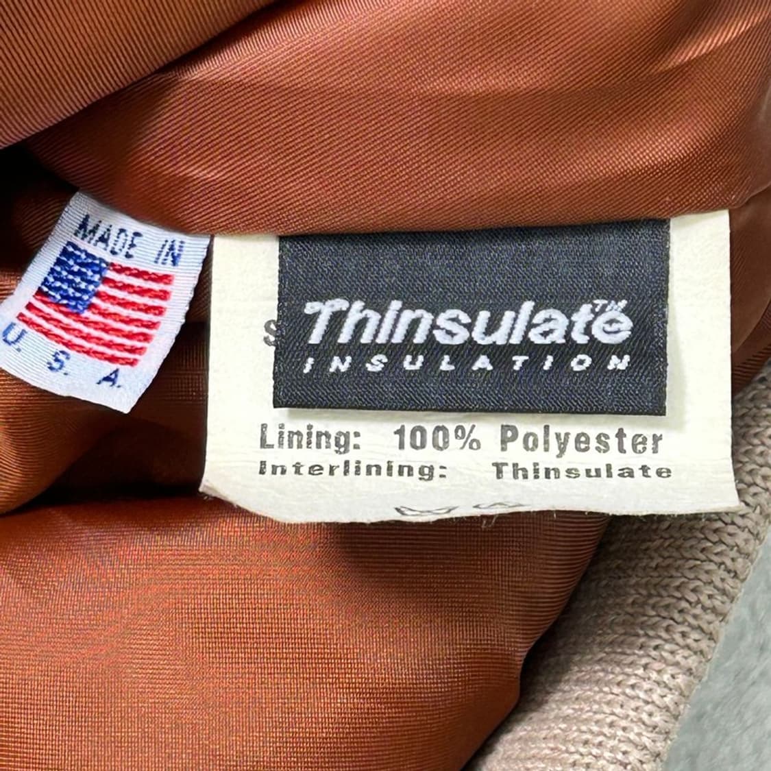 깁슨&반스 MA-1 플라이트 자켓 베이지 L 상품이미지5