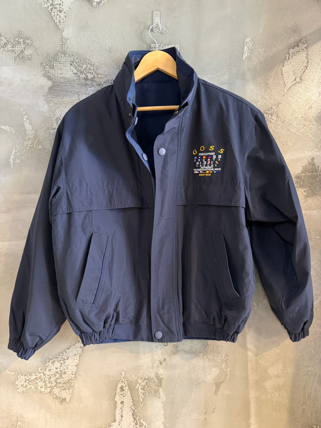 고스스포츠 리버시블 블루종자켓 L 상품이미지1