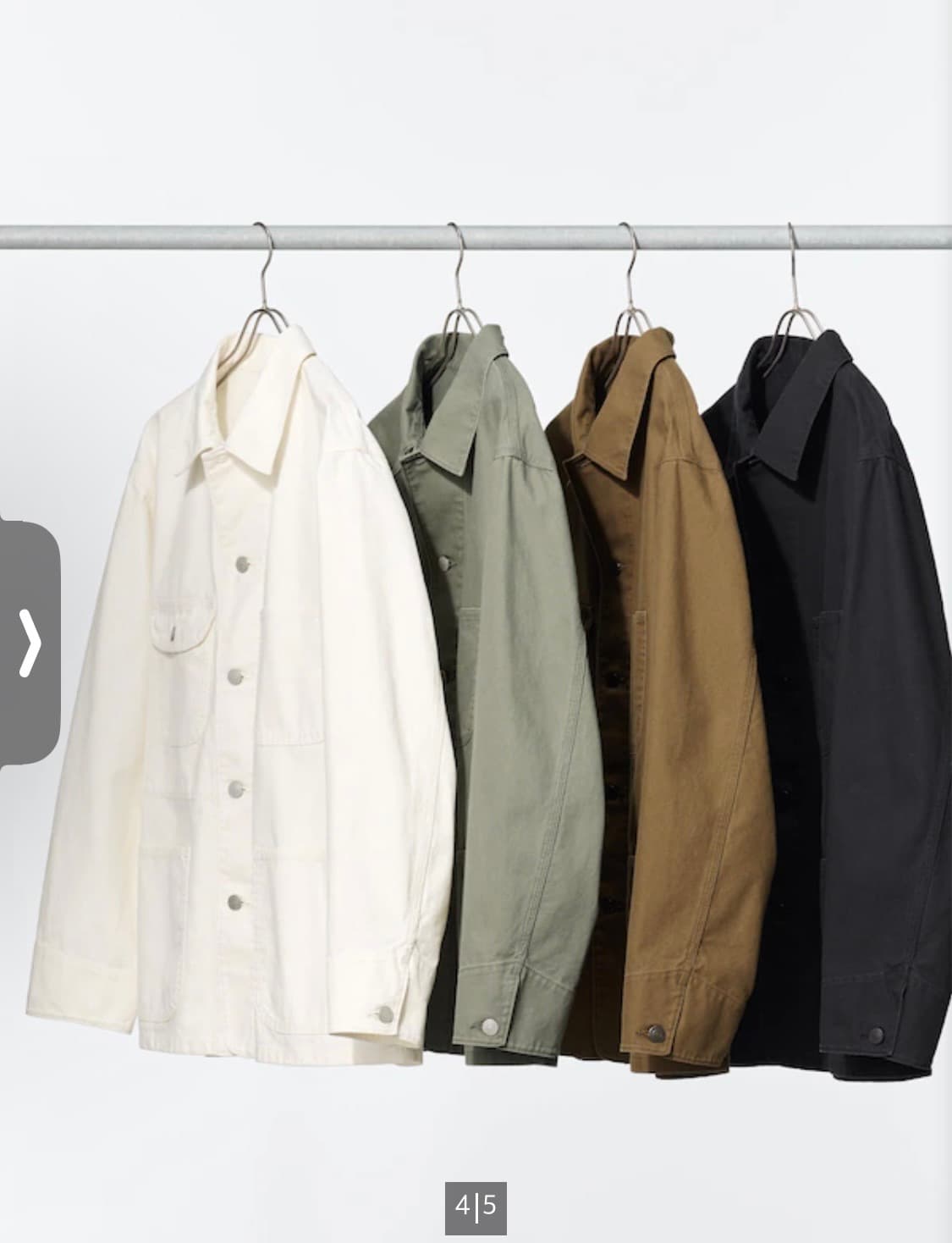 유니클로 유틸리티 재킷(off white) m사이즈 상품이미지4