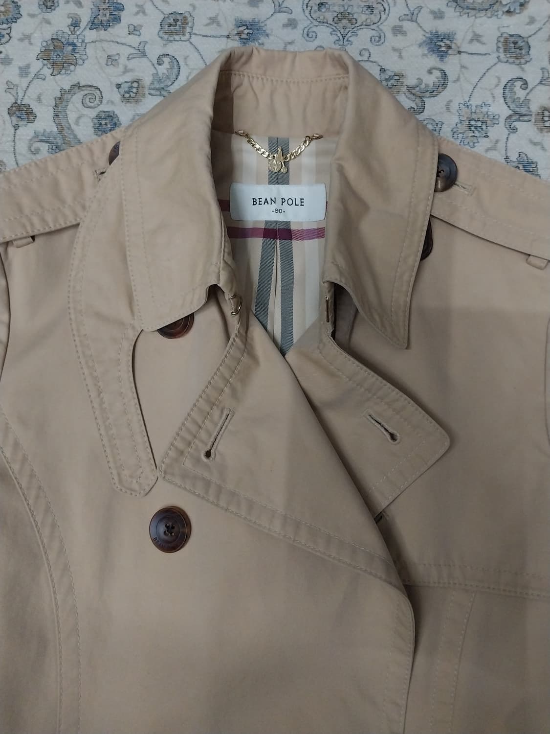 빈폴 여성 베이지 트렌치코트 90 상품이미지2