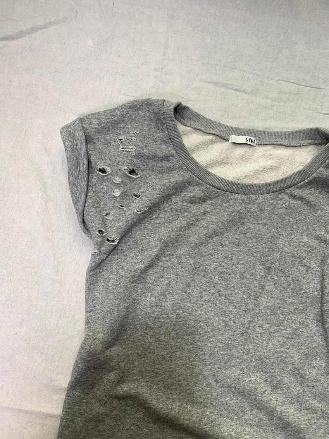 Distressed tank top  상품이미지3