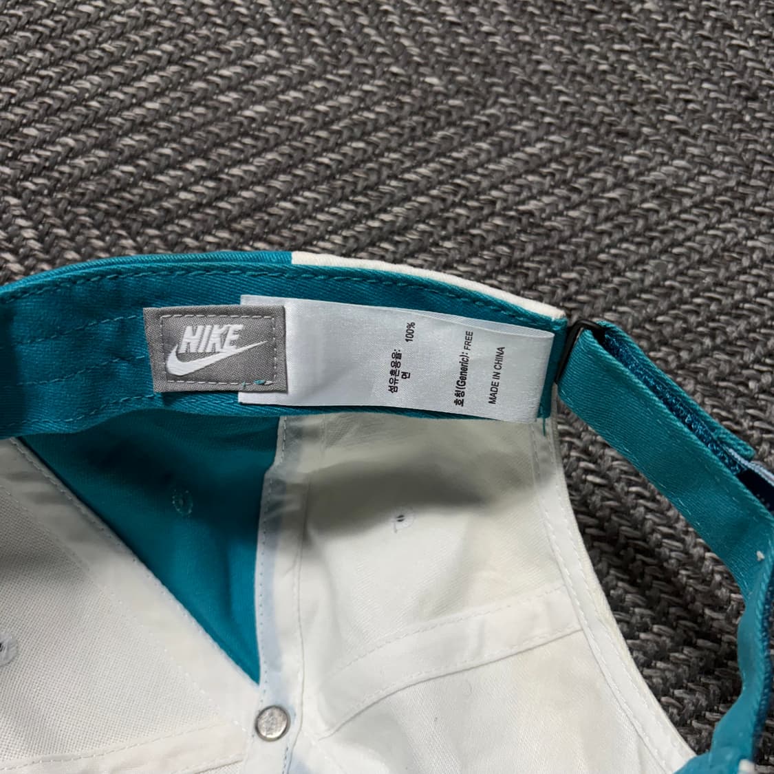 나이키 헤리티지 86 볼캡 모자 블루/아이보리(OS) 상품이미지4