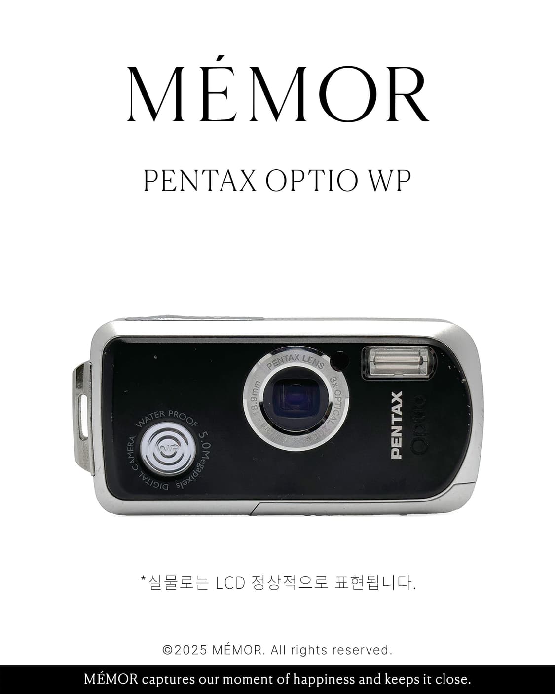 방수 기능🌊PENTAX OPTIO WP 펜탁스 디카 카메라 상품이미지1