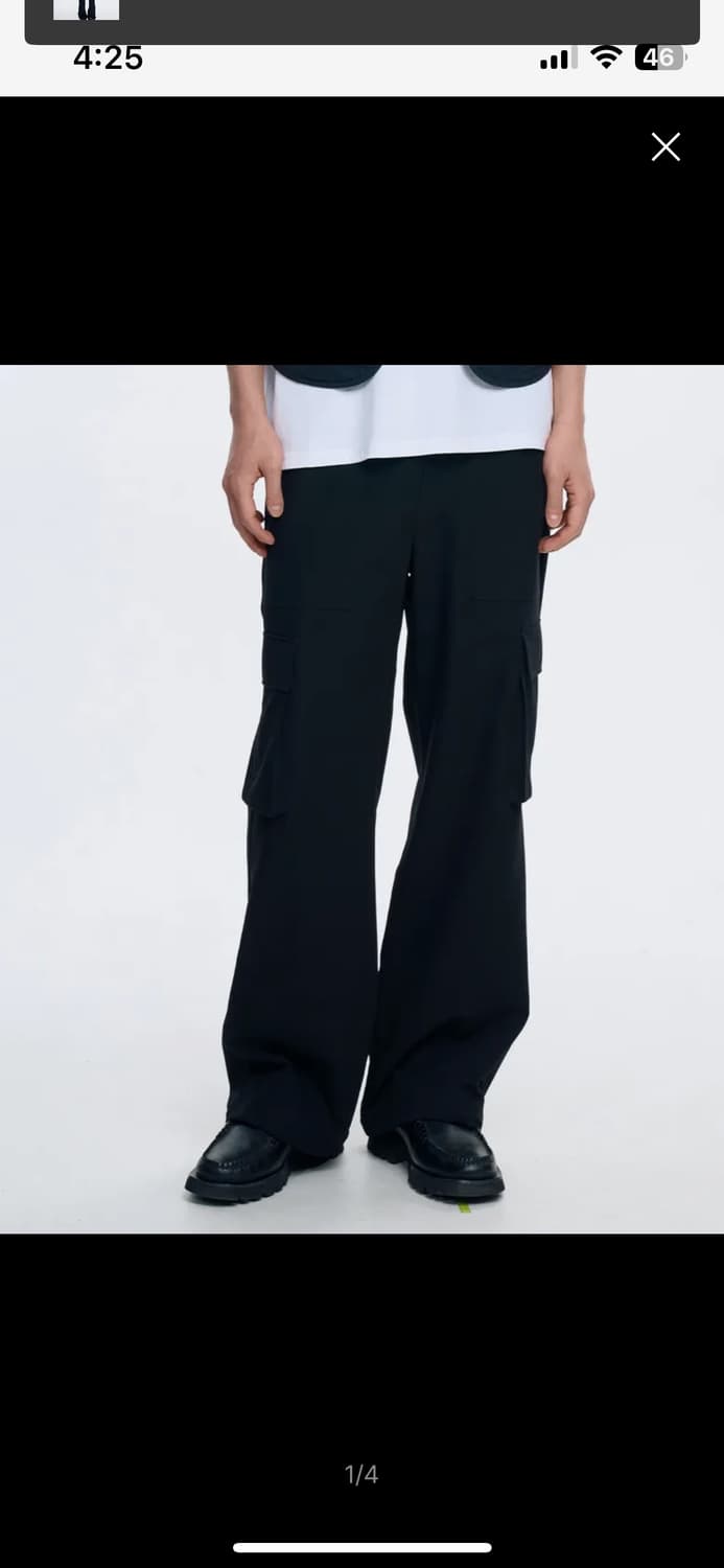 (새상품) 세븐셀라 카고조거 팬츠 블랙 나일론,코튼 2종류 상품이미지8