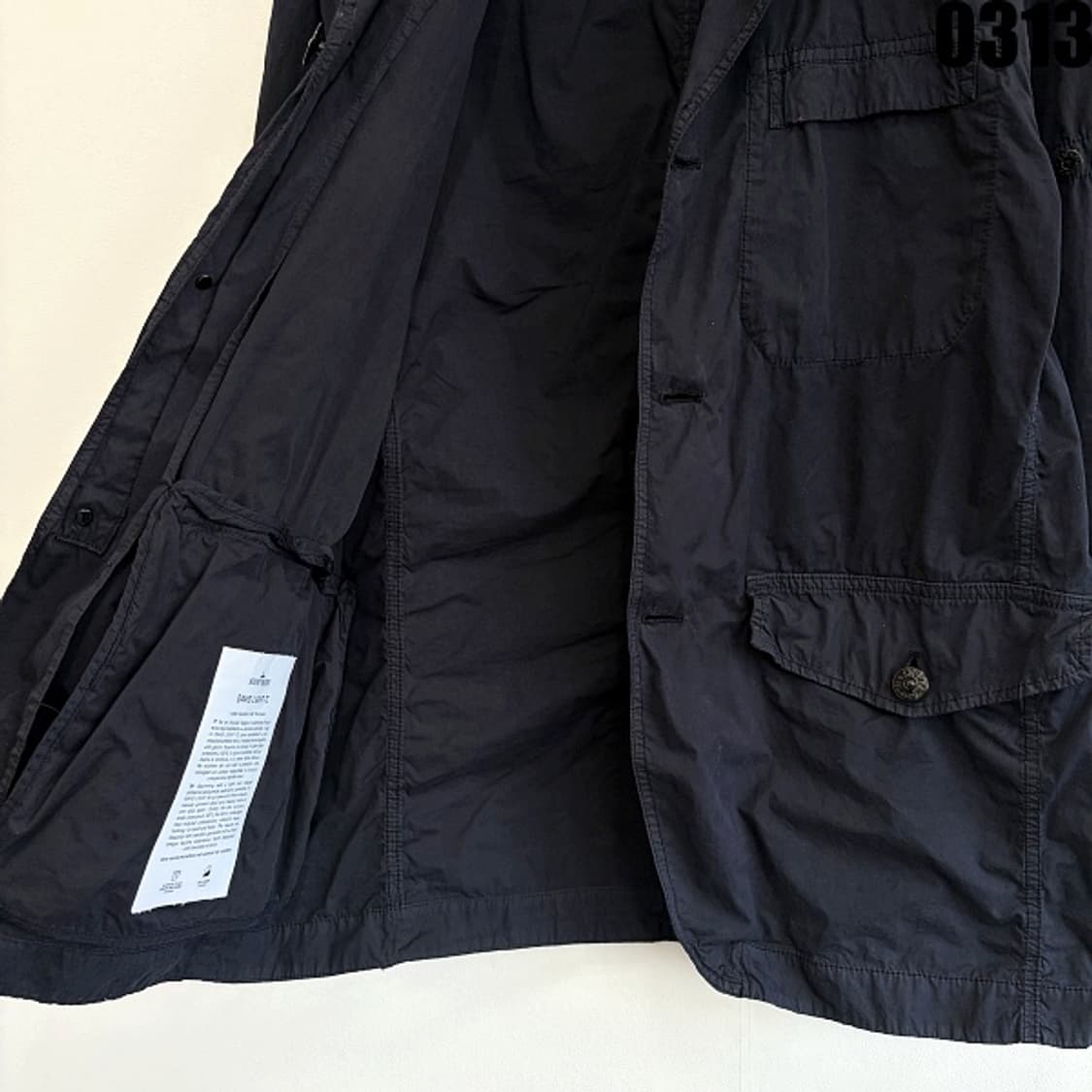 스톤아일랜드 DAVID LIGHT-TC 자켓 L 0313 상품이미지5