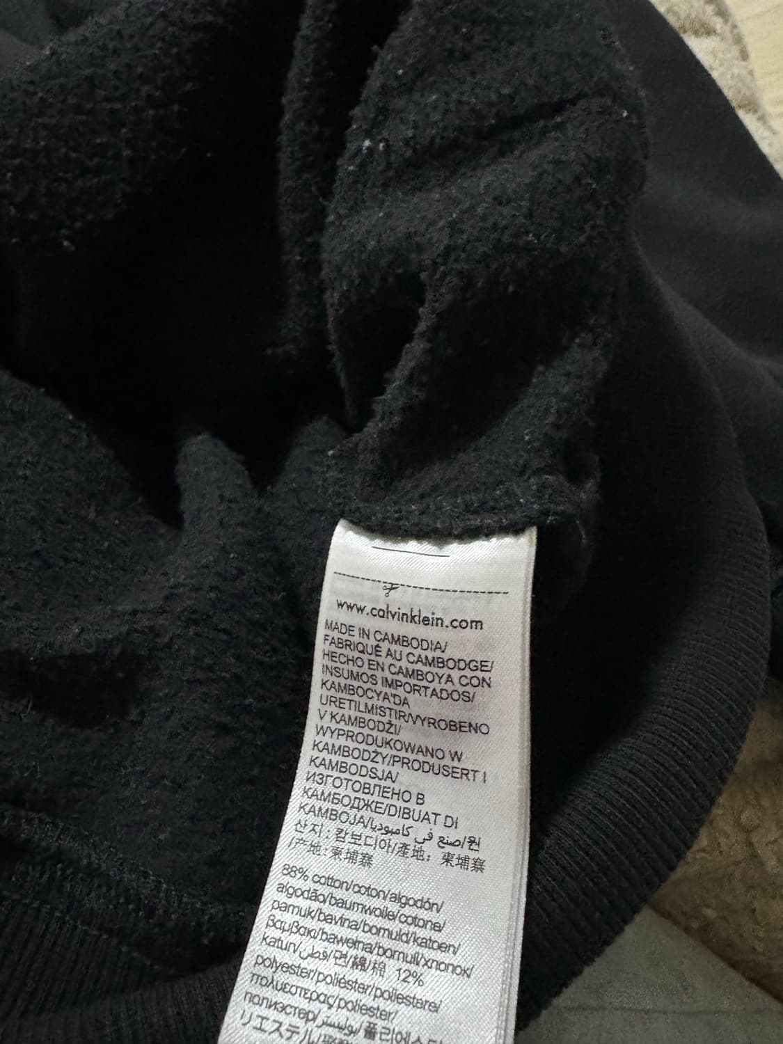 켈빈 클라인 후드티 S 상품이미지3