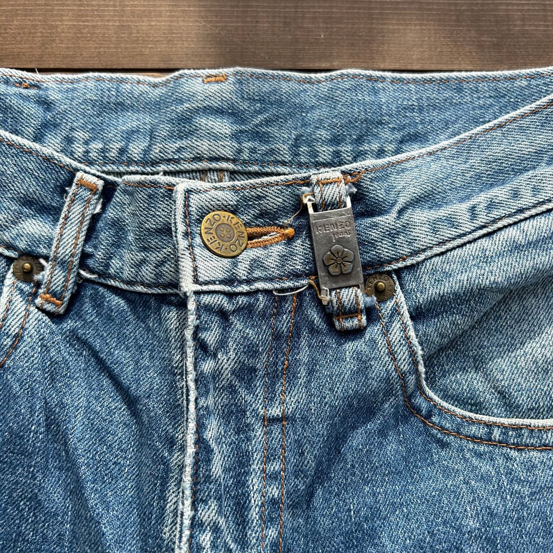 [26] 겐조 스트레이트 핏 데님팬츠 상품이미지3