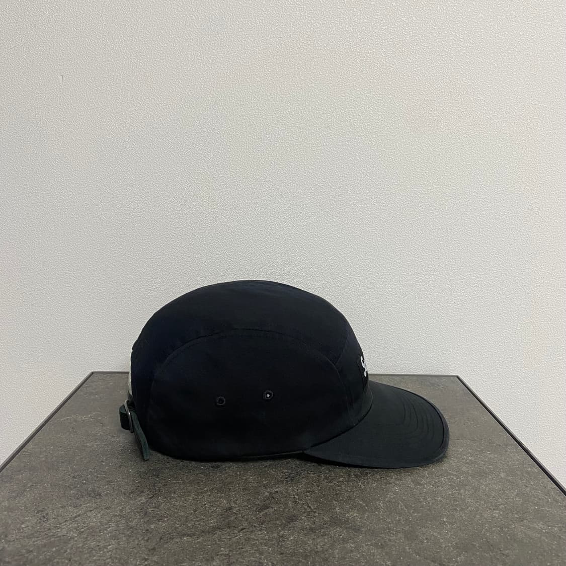 (OS) 슈프림 박스로고 캠프캡 모자 워시드 블랙 상품이미지3