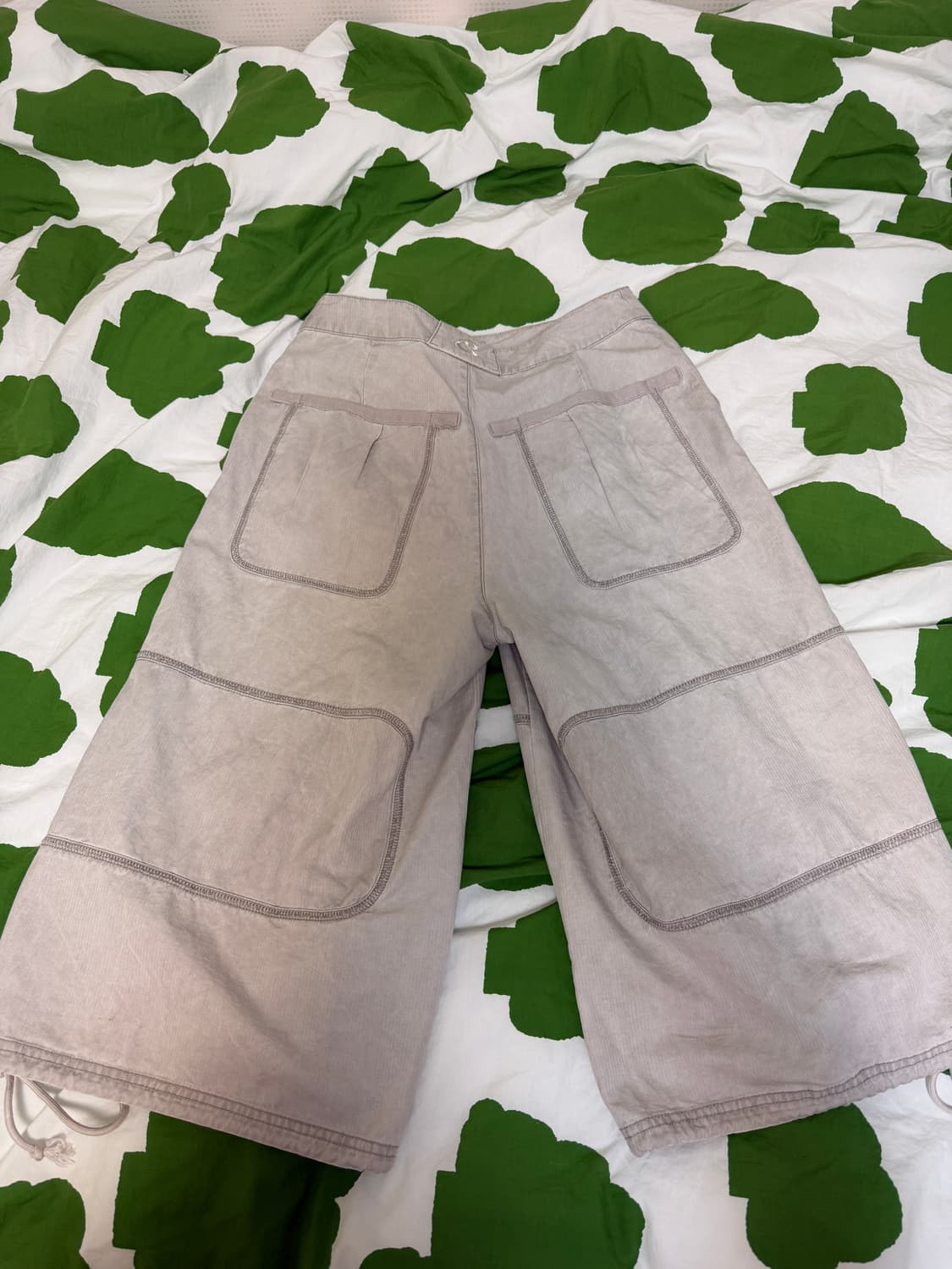 코이세이오 OXFORD ZIGZAG PANTS BEIGE 상품이미지3