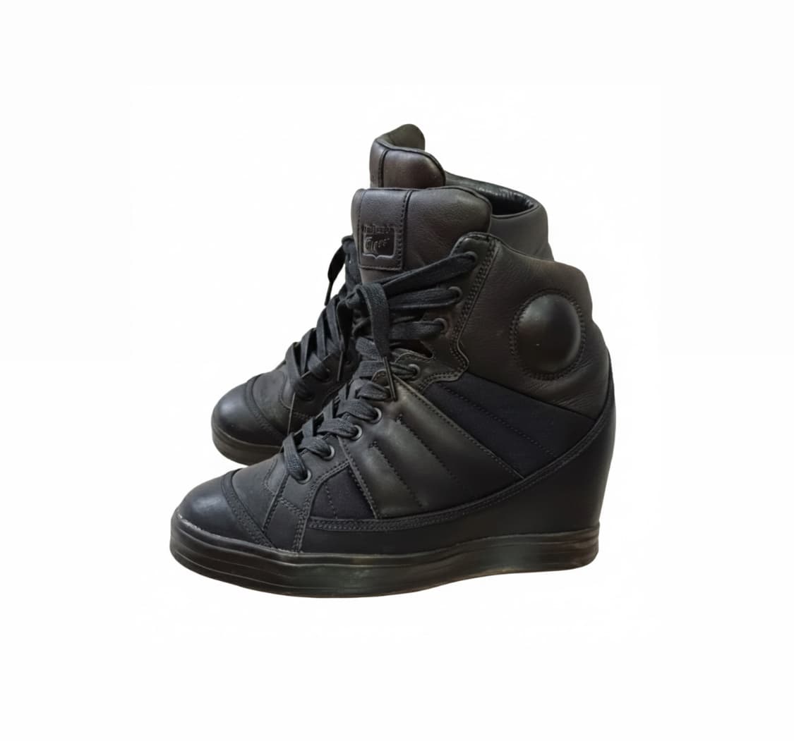 오니츠카 타이거 웨지힐 스니커즈 블랙 230-235 상품이미지1