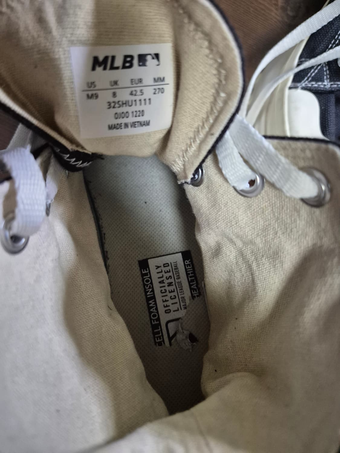 MLB 청키 하이탑 스니커즈 블랙 270 상품이미지8