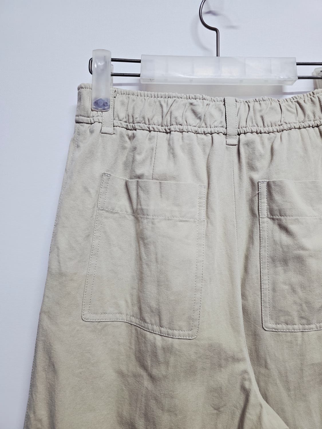 온앤온 베이지색 와이드 팬츠 슬랙스 상품이미지5