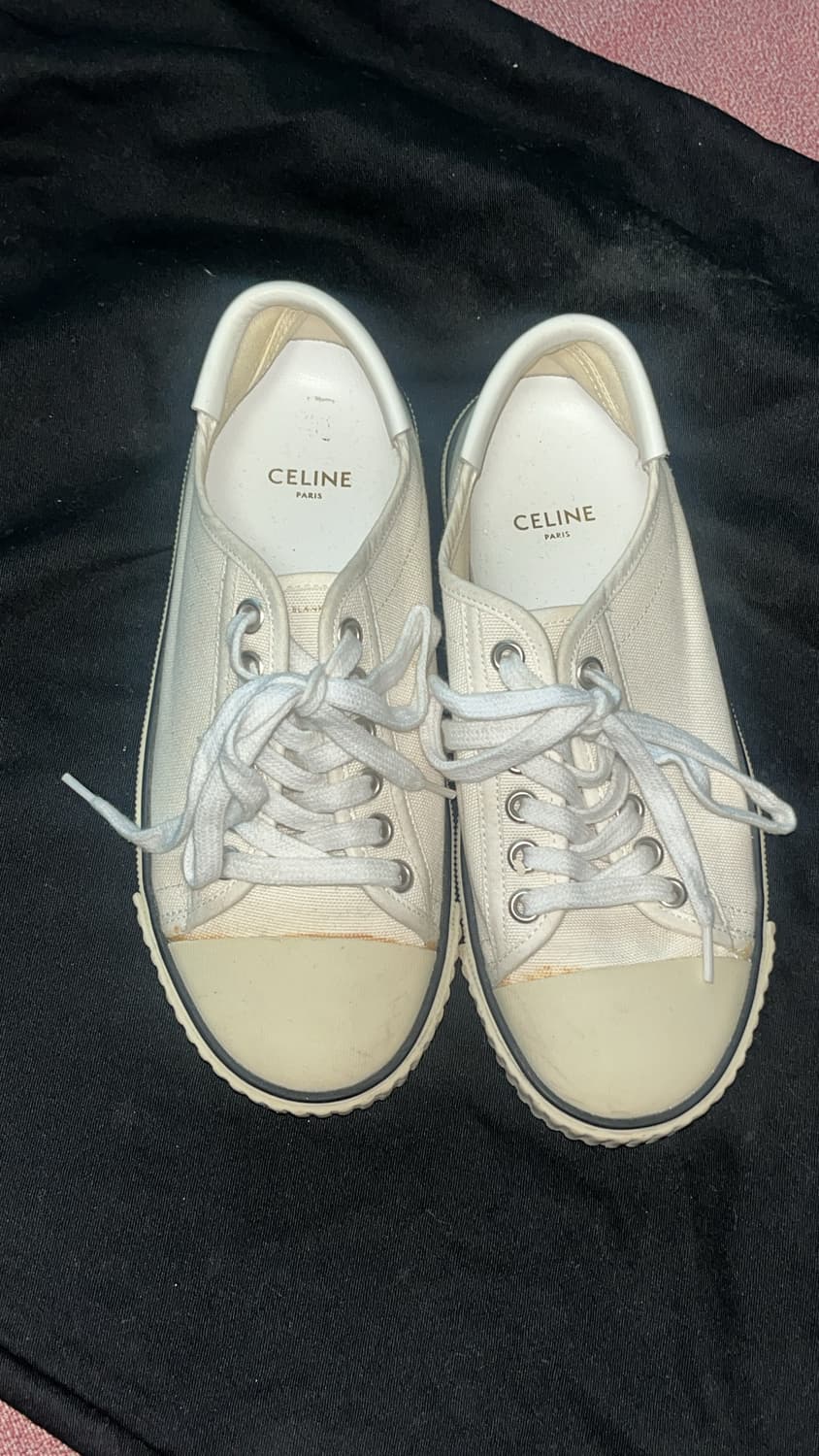 셀린느 블랭크 로우 레이스업 스니커즈 상품이미지5