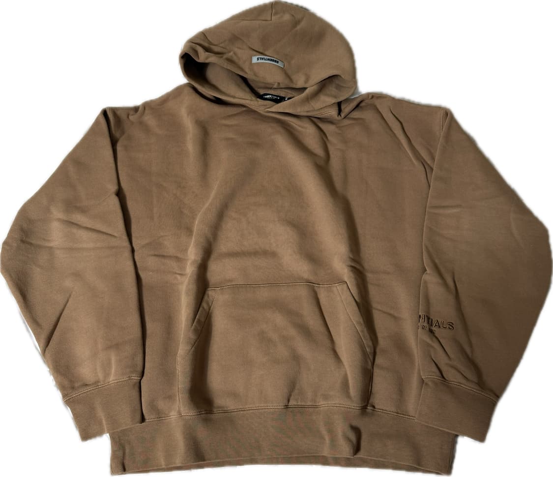 (M) 에센셜 피어 오브 갓 후드티 브라운 상품이미지1