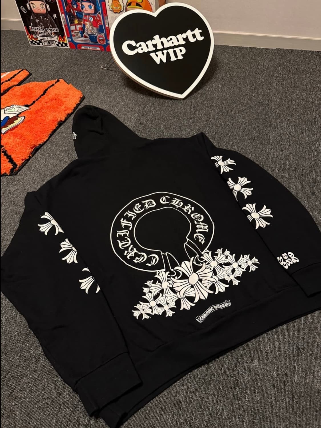 [XXL] 크롬하츠 X 드레이크 러버 보이 후드 마이애미 익스클루시브 상품이미지4