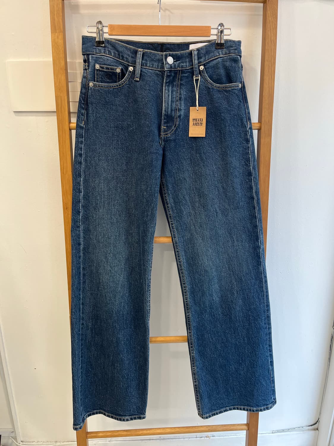 캘빈클라인(CK) 로우라이즈 와이드 데님 (W26) 상품이미지1