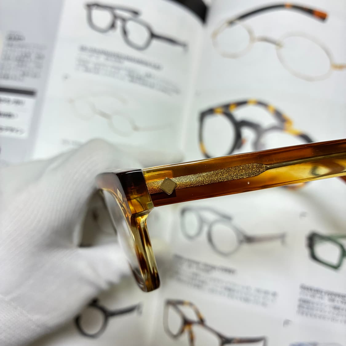 Hardy Amies 하디 에이미스 뿔테 안경 상품이미지3