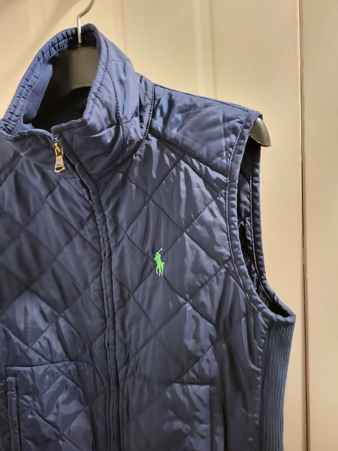 [S]폴로 골프 랄프로렌 퀼팅 조끼 네이비 상품이미지3