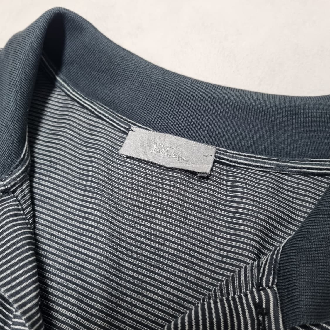 DIOR HOMME 08SS 스트라이프 PK반팔 - L 상품이미지8