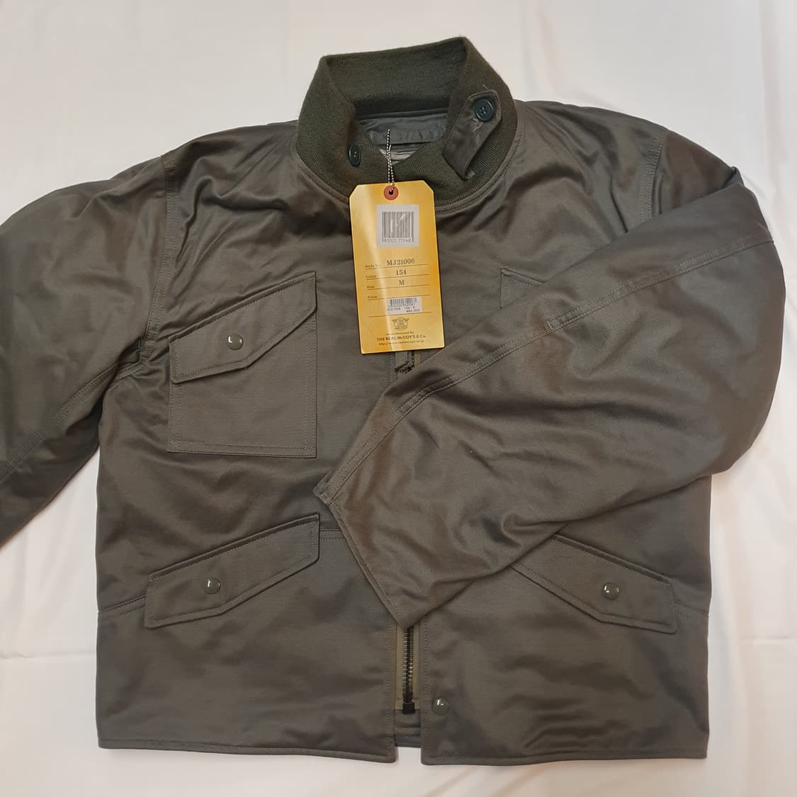 (M,38-42)리얼맥코이 CWU-7/P 자켓 상품이미지8