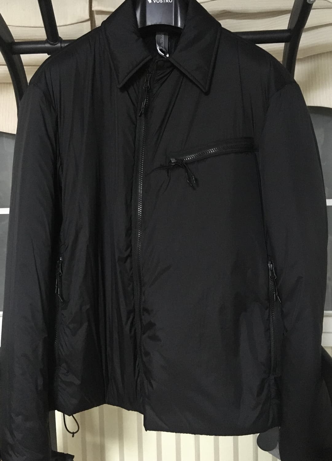 언어펙티드 패디드 셔츠 자켓 블랙 판매합니다 상품이미지5