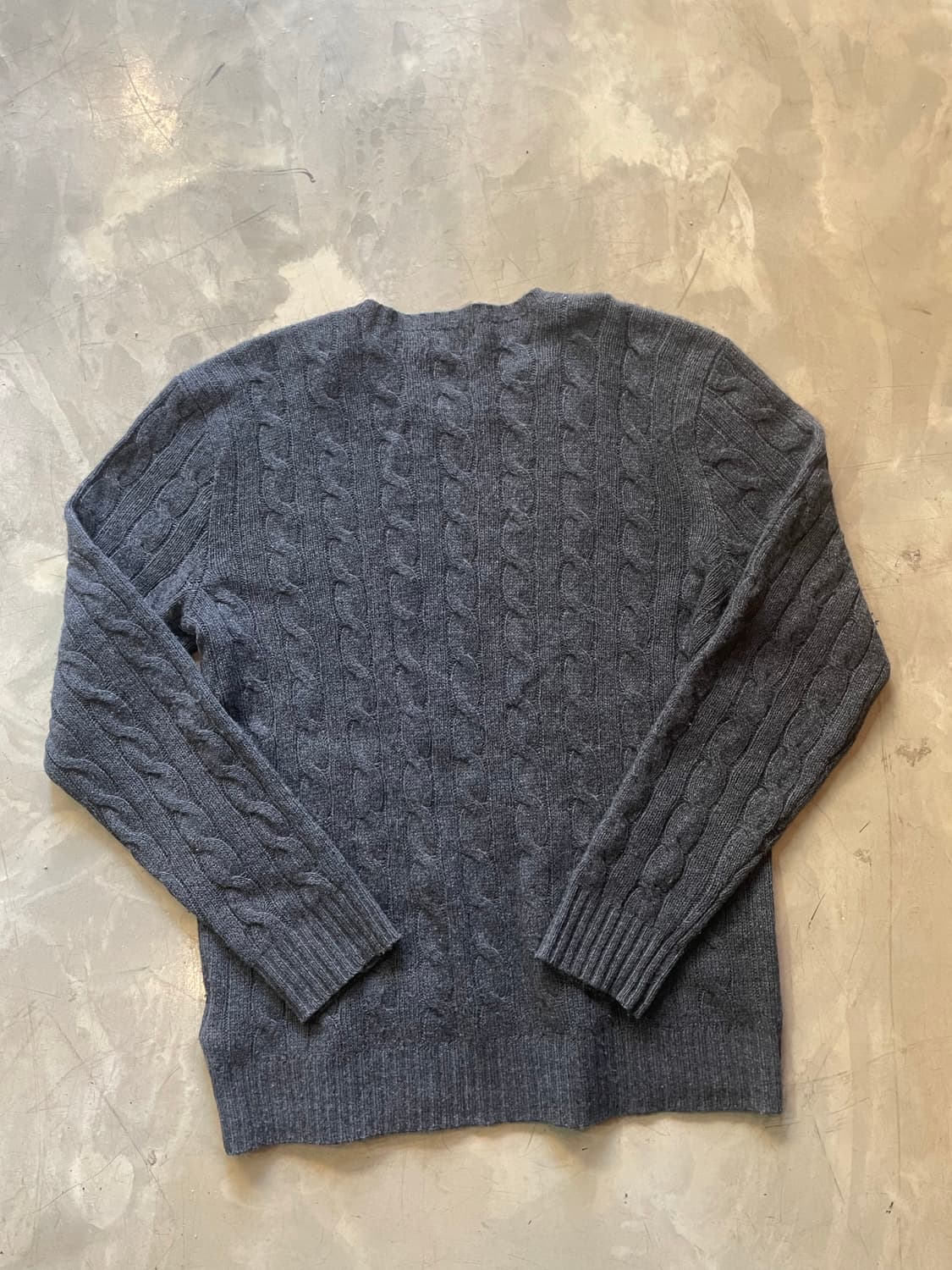 폴로 그레이 니트 S 상품이미지6