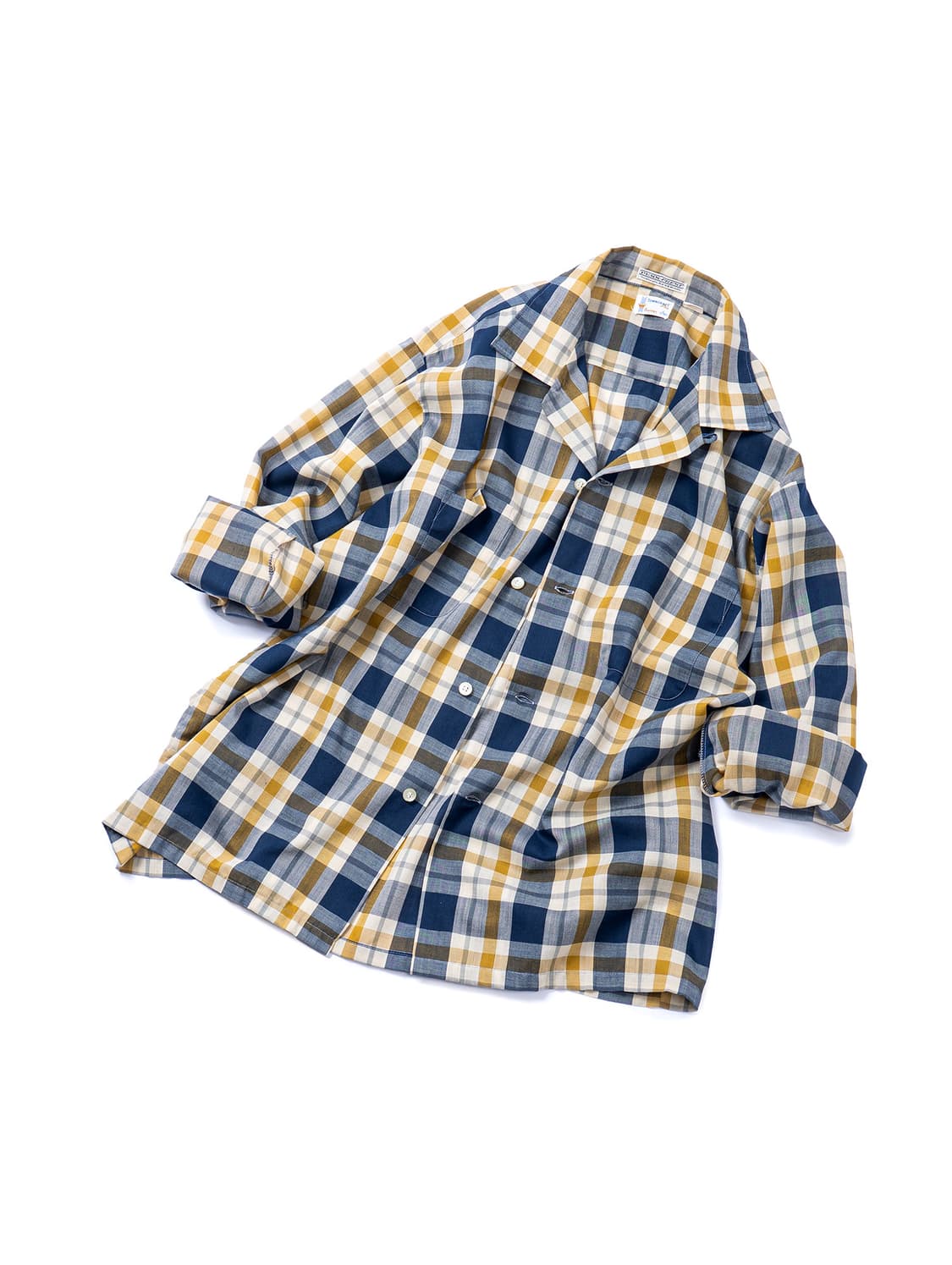 60s Towncraft Loop Collar Check Shirts 상품이미지3
